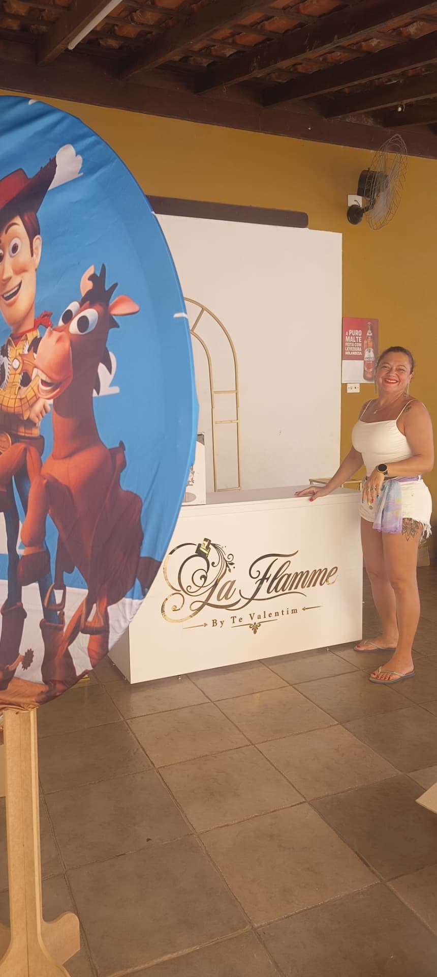 Perfume Bar da La Flamme em festa infantil com tema Toy Story — foto 1