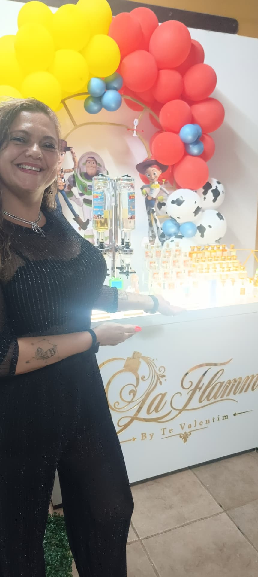 Perfume Bar da La Flamme em festa infantil com tema Toy Story — foto 5